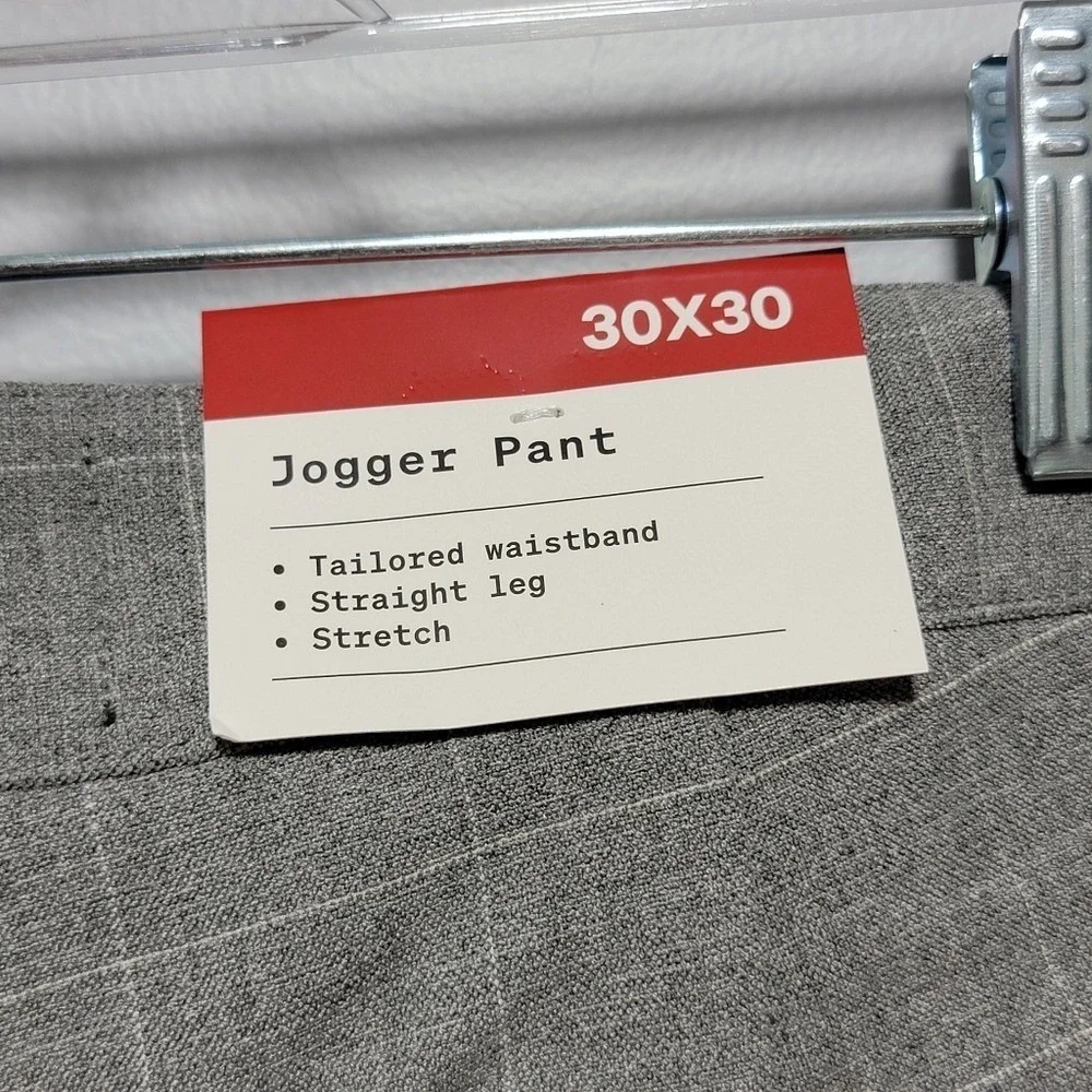 Men's Gray Pants Professional‎ Jogger 30x30